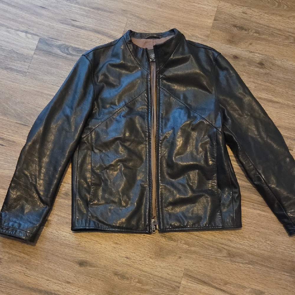 Banana Republic Black Leather Jacket